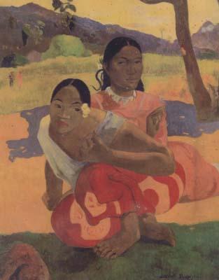 Paul Gauguin When will you Marry (mk07) Sweden oil painting art